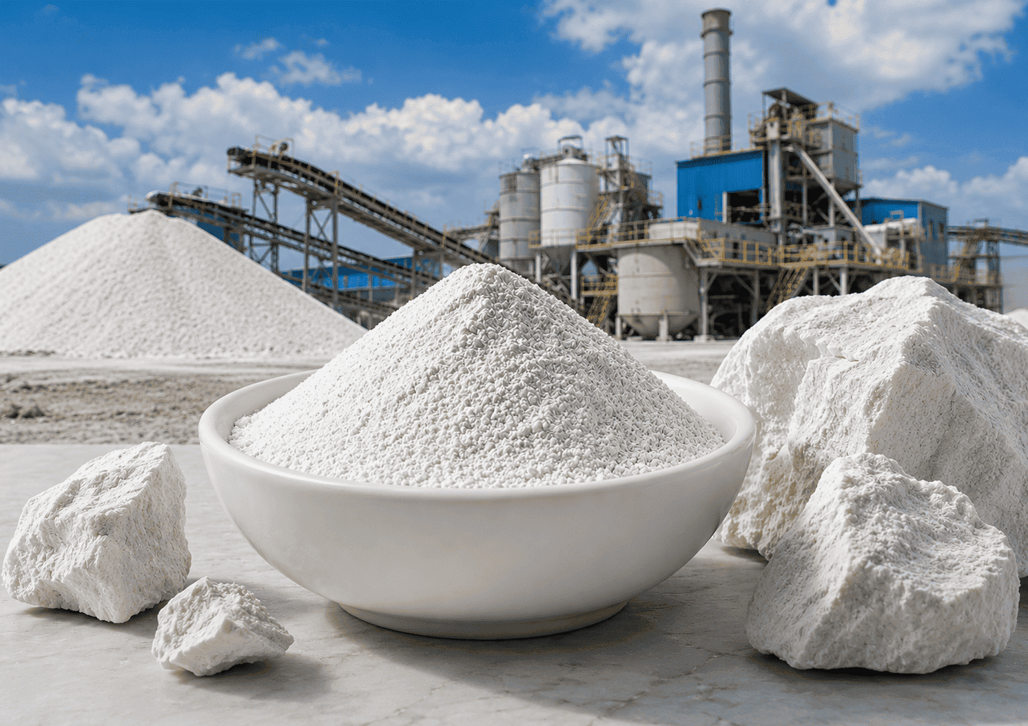 Calcined Kaolin Manufacturer in India - High-Performance Industrial Mineral
