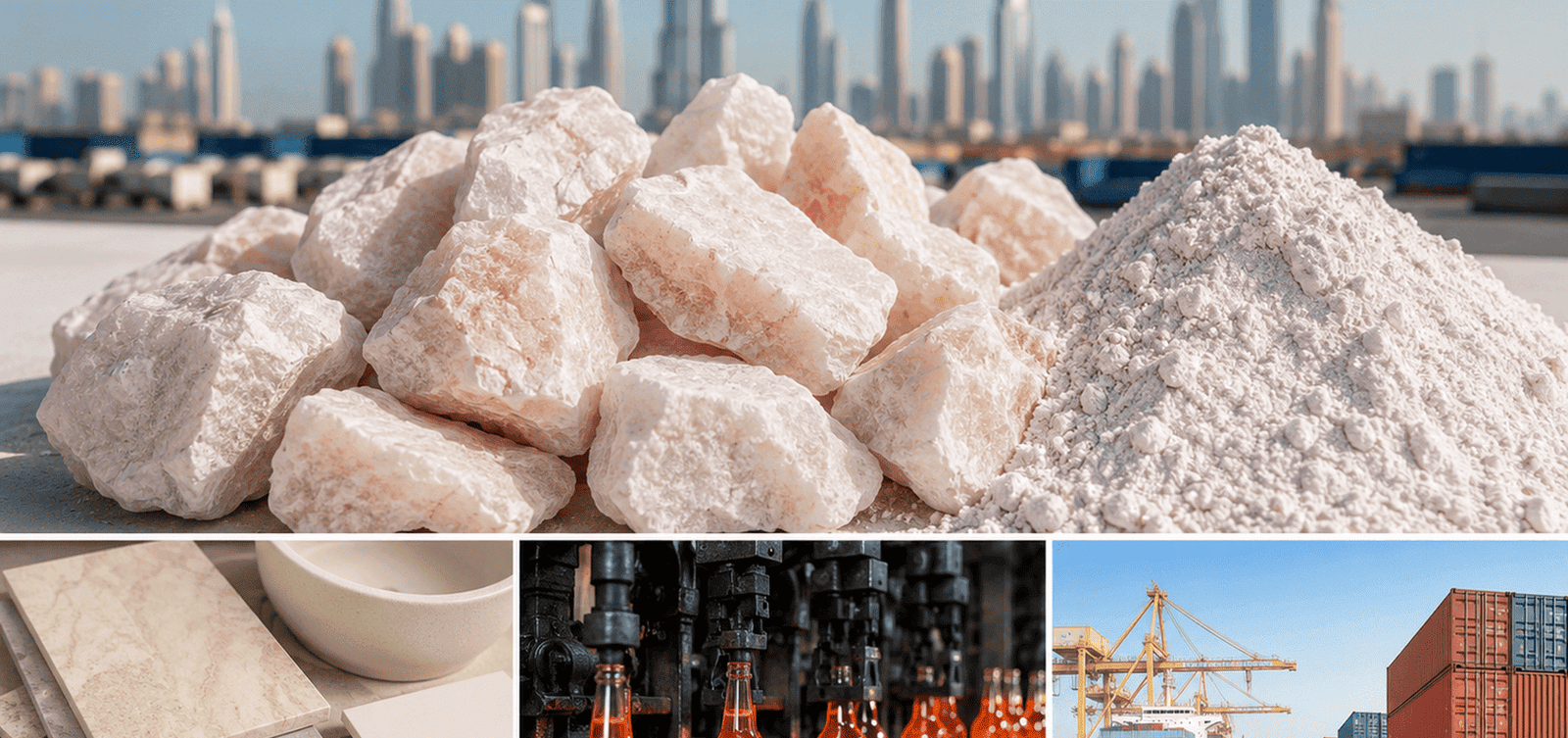 Feldspar for Dubai Industries: Quality, Applications, and Export Supply