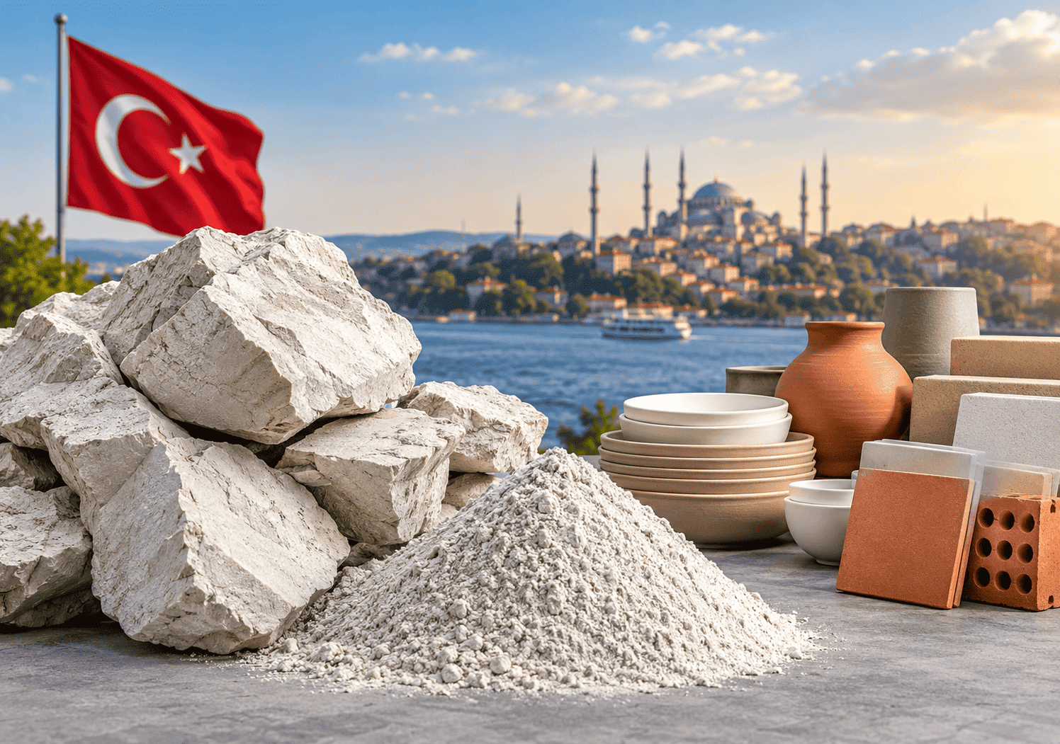 Ball Clay Supplier in Turkey: Reliable Quality for Ceramic and Industrial Applications