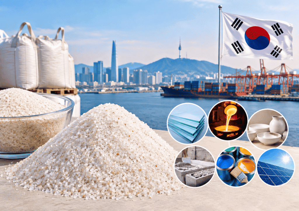 Silica Sand Suppliers in South Korea: How to Choose the Right Industrial Supplier